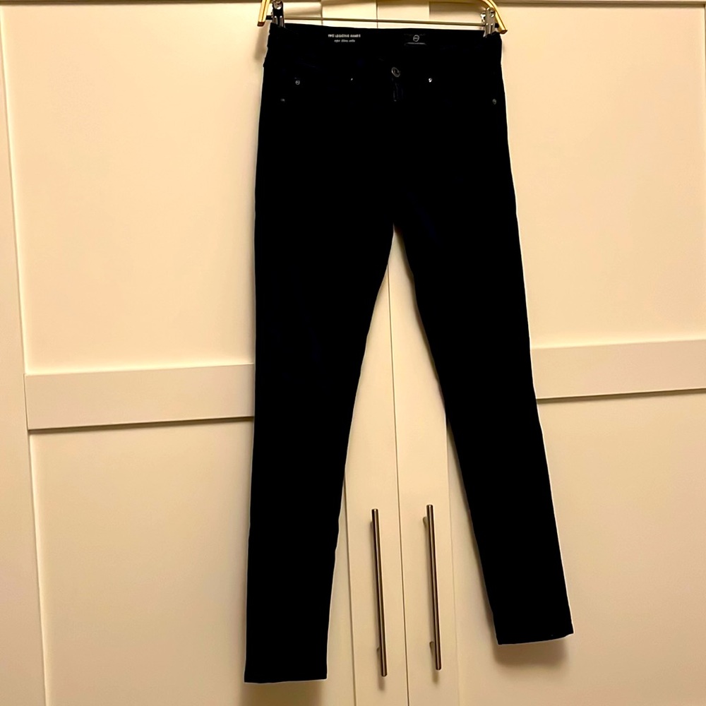 Adriano Goldschmied Denim, Navy Skinny Jeans, Size 25R